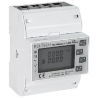RELTECH RDZD5‑MID Drehstromzähler 100 A 3‑Phasig, Modbus, geeicht