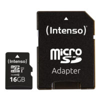 Intenso microSDHC 16GB Premium – UHS-I Class 10, bis 90 MB/s inkl. SD-Adapter – Bild 2