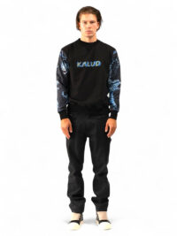 KALUD Sweatshirt – Tiger Illustration – Schwarz – Herren – Bild 2