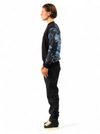 KALUD Sweatshirt – Tiger Illustration – Schwarz – Herren – Bild 3
