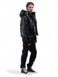 KALUD Daunenjacke 3in1 Herren – Echtleder – Abnehmbar – Limited Edition – Bild 3
