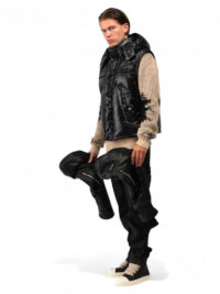 KALUD Daunenjacke 3in1 Herren – Echtleder – Abnehmbar – Limited Edition – Bild 6