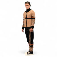 Woll-Trainingsanzug Herren – KALUD – Zipperjacke & Hose – Luxus & Komfort – Bild 2