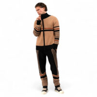 Woll-Trainingsanzug Herren – KALUD – Zipperjacke & Hose – Luxus & Komfort – Bild 3