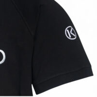 Schweres Oversize-T-Shirt aus Baumwolle Broken Black KALUD Schwarz – Bild 3