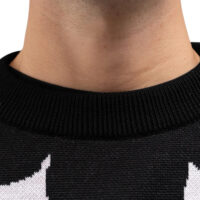 Merinopullover Herren 100% Merinowolle – Crimson Howl – Premium Qualität – Bild 7