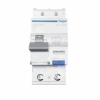 Hager FI/LS-Schalter ADS916D B16A 30mA Typ A 2P FI LS Kombischalter