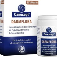 Canosept Darmflora Tabletten für Hunde 30 Stück 250410 Ergänzungsfutter