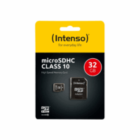 Intenso  microSDHC 32GB – Class 10 Speicherkarte inkl. SD-Adapter