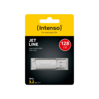 Intenso Jet Line 128GB – USB 3.2 gen 1x1 Speicherstick, Schwarz