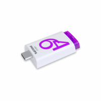 Philips USB Stick 64GB Click Series – Weiß/Pink, Typ-C, USB 3.2 Gen 1