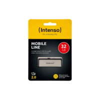 Intenso Mobile Line 32GB OTG USB Stick – USB 2.0 & Micro-USB, Silber