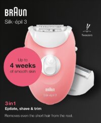 Braun Silk-épil 3 Epilierer – 3in1 Shave & Trim Beauty-Set Haarentfern Neu & OVP
