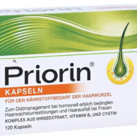 Priorin Kapseln – 120 Stück, PZN 04002065 – bei dünner werdendem Haar