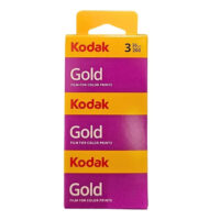 Kodak Gold 200 35mm – Farbfilm 3er Pack, je 36 Aufnahmen, ISO 200