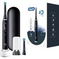 Oral-B iO Series 6 – Elektrische Zahnbürste Black Lava mit 5 Putzprogrammen